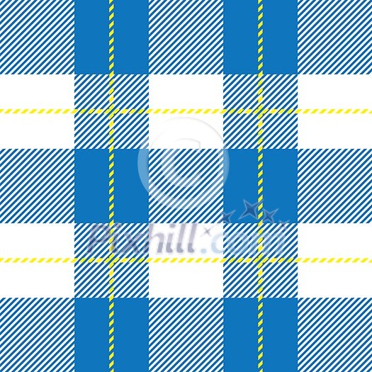 vector blue seamless tartan plaid for background 