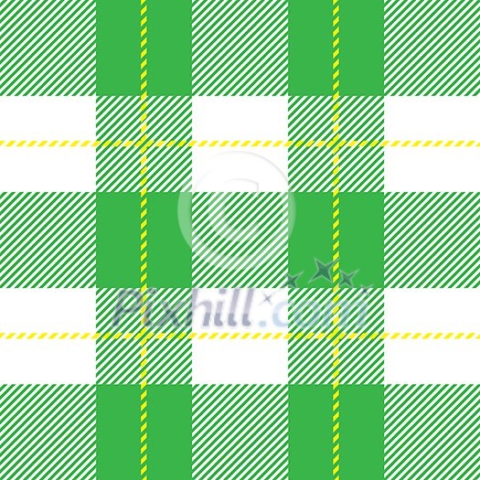 vector green seamless tartan plaid for background 