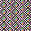Seamless vector geometric pattern background 