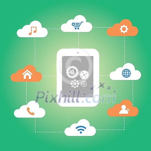 vector technology style for use vector technology style for use
