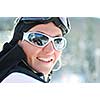 winter woman  ski  sport  fun  travel  snow 