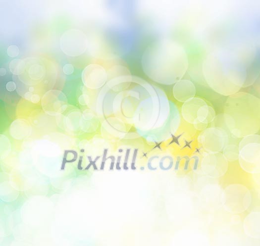 Background bokeh image. Summer and vacation concept