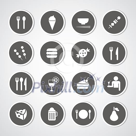 food and drink icon for use 