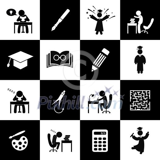 Successful study and congratulations symbol Successful study and congratulations symbol