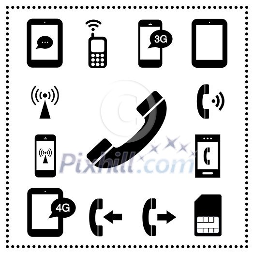 technology symbol on gray background technology symbol on gray background