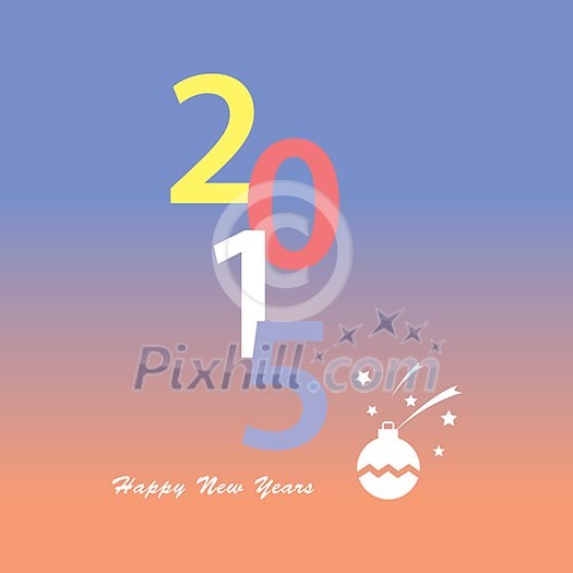 vector creative happy new year 2015 design vector creative happy new year 2015 design