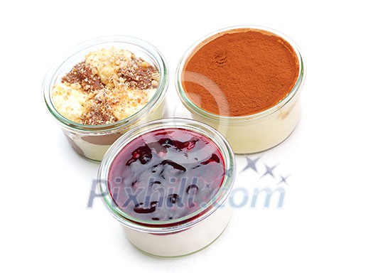 tasty dessert glass cup with fruits and chocolate tasty dessert glass cup with fruits and chocolate
