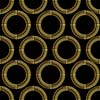 Vector abstract seamless background with golden luxury round elements