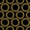 Vector abstract seamless background with golden luxury round elements