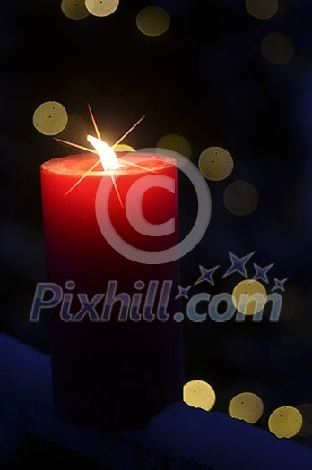 Red candle Red candle
