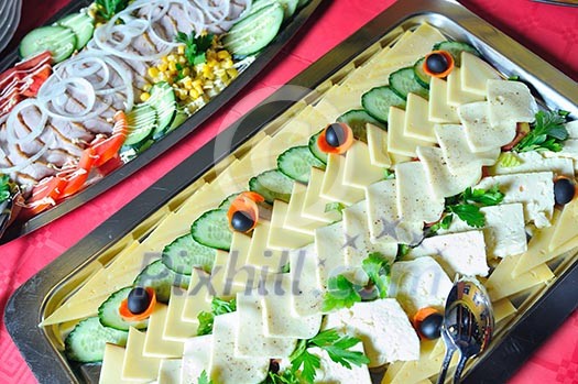 Catering food at a helloween party Catering food at a helloween party