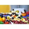 Catering food at a helloween party