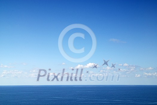 cloudy sky and sea cloudy sky and sea