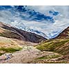 Himalayan landscape. Spiti valley, Himachal Pradesh, India