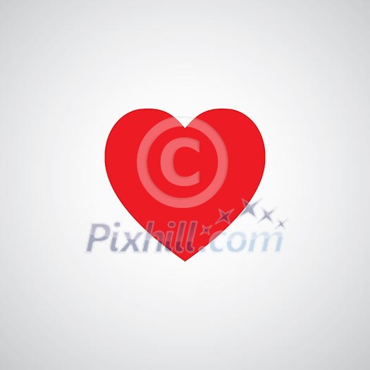 vector heart shape symbol design vector heart shape symbol design