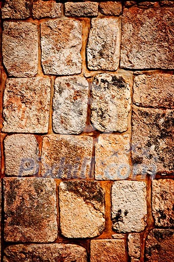 Ancient stone wall texture Ancient stone wall texture