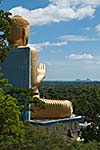 Gold Buddha. Golden Temple, Dambulla, Sri Lanka