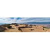 Panorama of sacred site Monte Alban in Mexico