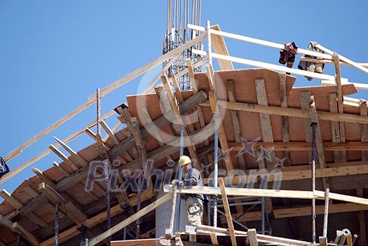 construction site with large zoom construction site with large zoom