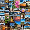 Collage of images of Sri Lanka