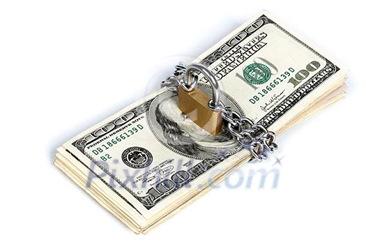 Money security concept Money security concept