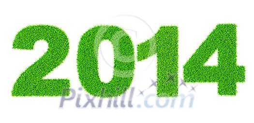 Grass word summer - ecology eco friendly concept