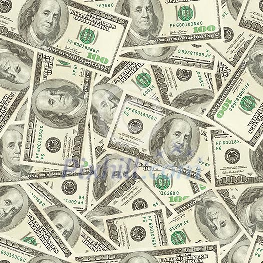 Dollars money seamless background Dollars money seamless background