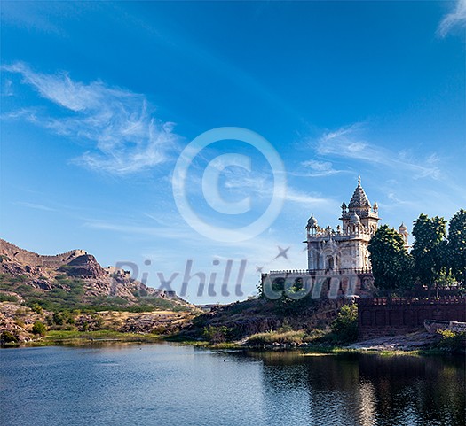 Jaswanth Thada mausoleum, Jodhpur, Rajasthan, India