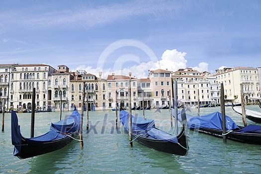 venice, beautiful romantic italian city on sea with great canal and gondolas venice, beautiful romantic italian city on sea with great canal and gondolas
