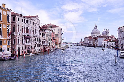 venice, beautiful romantic italian city on sea with great canal and gondolas venice, beautiful romantic italian city on sea with great canal and gondolas