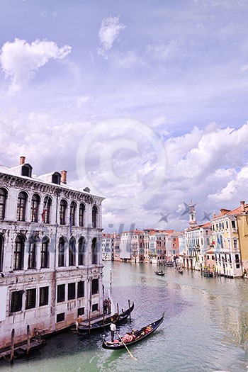 venice, beautiful romantic italian city on sea with great canal and gondolas venice, beautiful romantic italian city on sea with great canal and gondolas