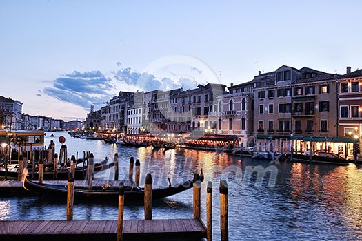 venice, beautiful romantic italian city on sea with great canal and gondolas venice, beautiful romantic italian city on sea with great canal and gondolas