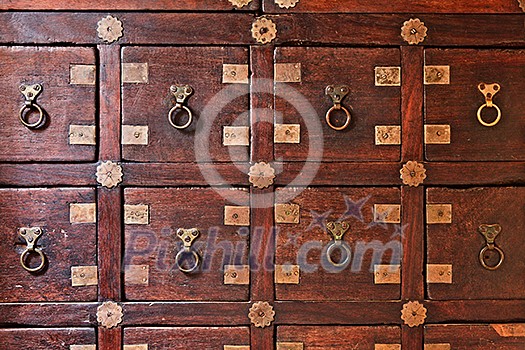 Old wooden vintage chest of drawers Old wooden vintage chest of drawers