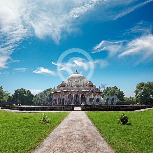 Isa Khan Tomb in Humayun's Tomb Complex. Delhi, India Isa Khan Tomb in Humayun's Tomb Complex. Delhi, India