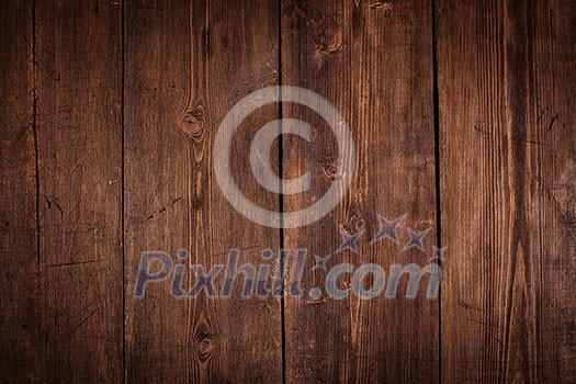 Vintage old wood background - wooden planks texture close up