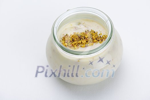 tasty dessert glass cup with fruits and chocolate tasty dessert glass cup with fruits and chocolate
