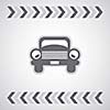 car symbol vector basic sign 