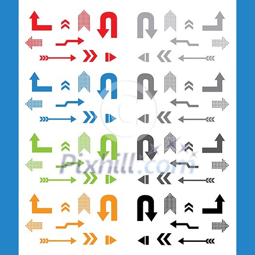 vector arrow sign icon set vector arrow sign icon set