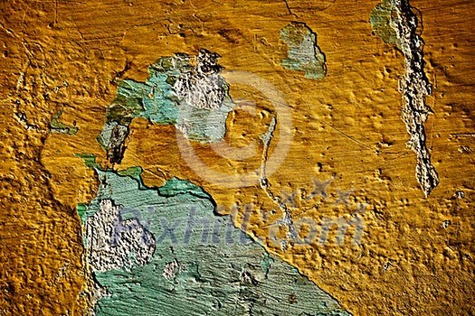 Painted plaster wall texture