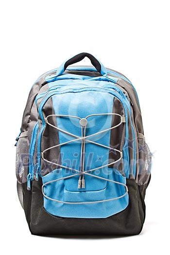 Backpack isolated on white background Backpack isolated on white background