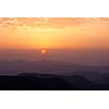 Sunset in Himalayas. Shimla, Himachal Pradesh, India