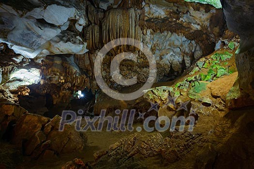 Underground caves. Chiang Dao, Thailand Underground caves. Chiang Dao, Thailand