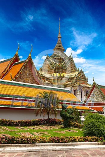 Buddhist temple Wat Pho. Bangkok, Thailand