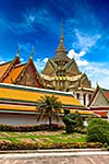 Buddhist temple Wat Pho. Bangkok, Thailand