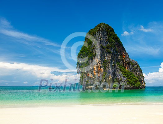 Pranang beach. Krabi, Thailand