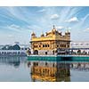 Sikh gurdwara Golden Temple (Harmandir Sahib). Amritsar, Punjab, India