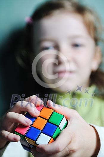 happy school girl on math classes finding solution and solving problemshappy young school girl portrait on math class happy school girl on math classes finding solution and solving problemshappy young school girl portrait on math class