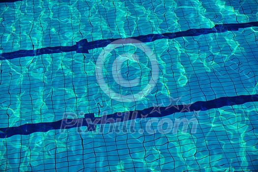 swimming pool water surface and background