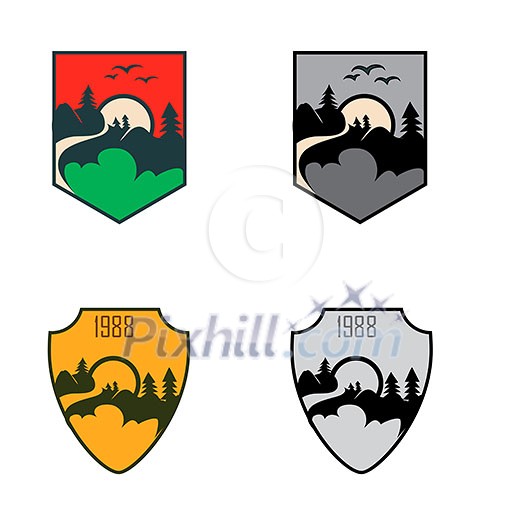 Travel vector logo design template Travel vector logo design template
