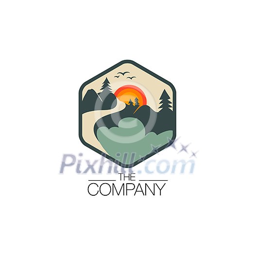 Travel vector logo design template Travel vector logo design template